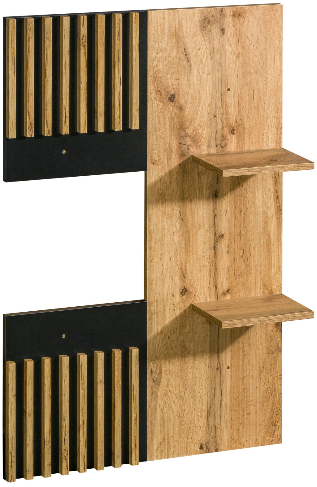 Ella TV Wall Panel with Shelves