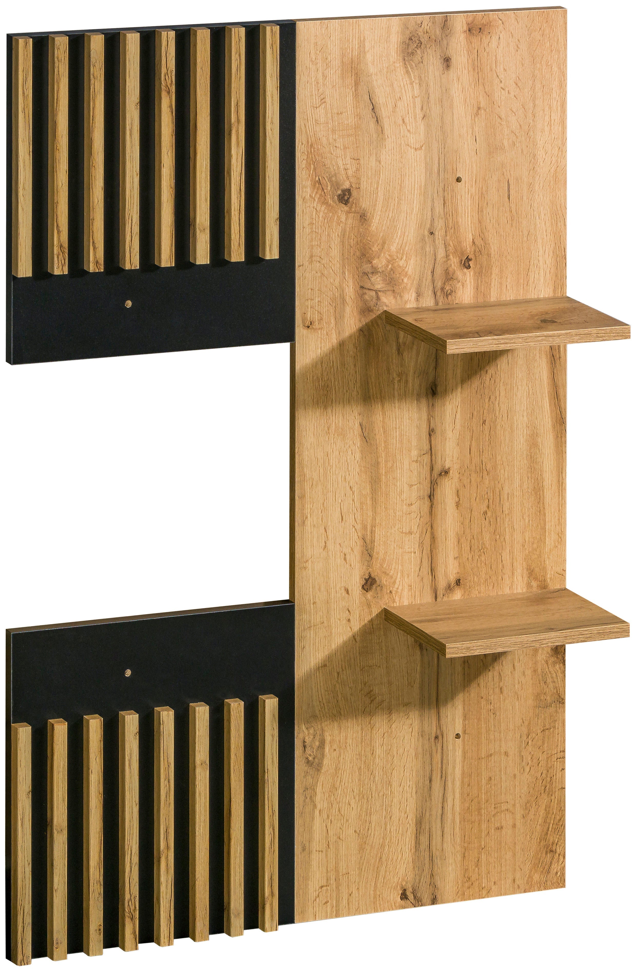 Ella TV Wall Panel with Shelves