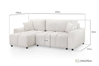 Luki Sofa Bed Universal Corner