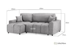 Luki Sofa Bed Universal Corner