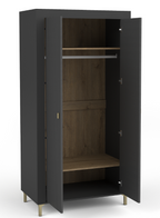 Mikado Double Wardrobe W96cm