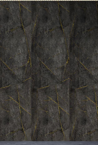Wall Panel (Marble Effect Board) 07 - Black & Gold Marble