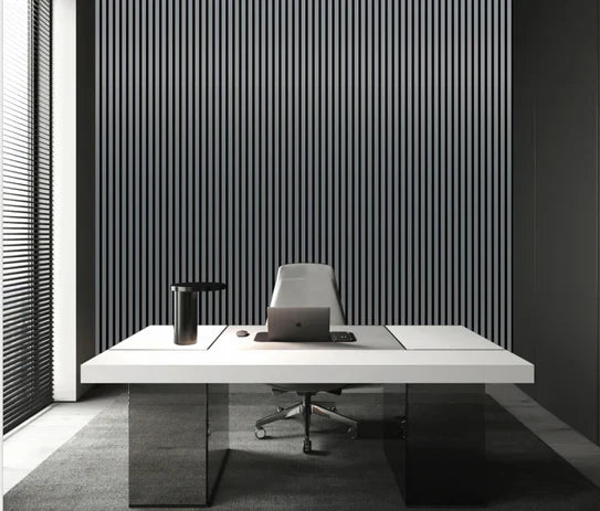 Wall Panel (Acoustic) 01 - Metallic Dark Grey