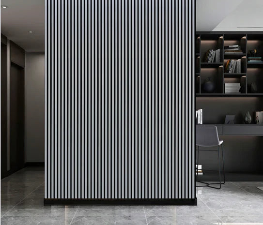 Wall Panel (Acoustic) 01 - Metallic Light Grey
