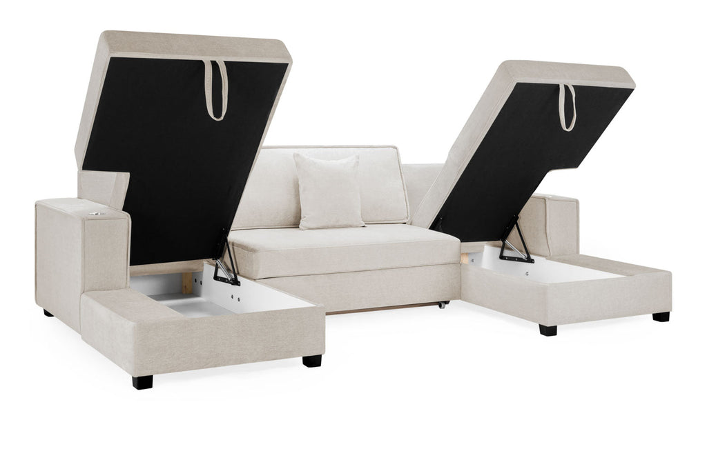 Milan Sofa Bed U Shape Corner