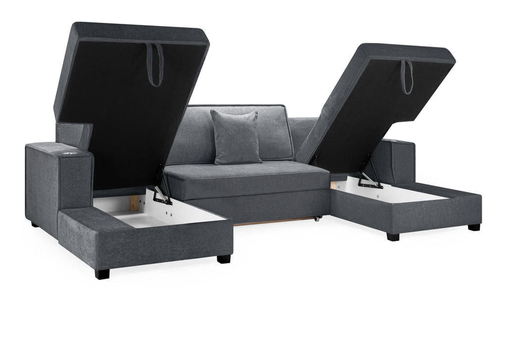 Milan Sofa Bed U Shape Corner