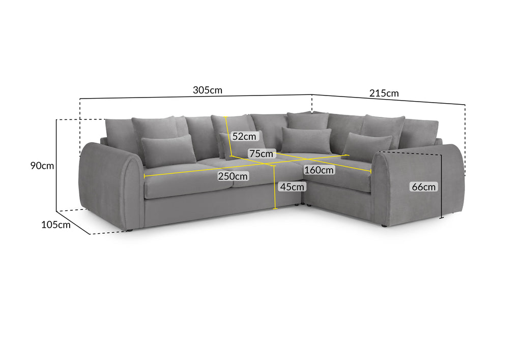 Mirabel Left / Right Hand Sofa Corner