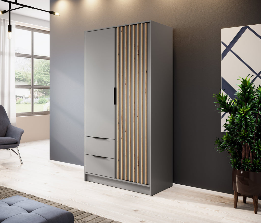 Orla 2 Door Wardrobe W105cm