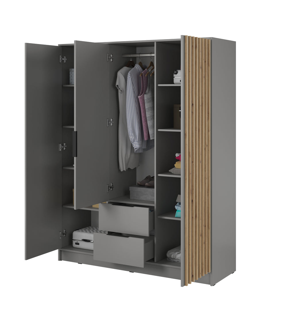 Orla 3 Door Wardrobe W155cm