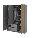 Orla 3 Door Wardrobe W155cm