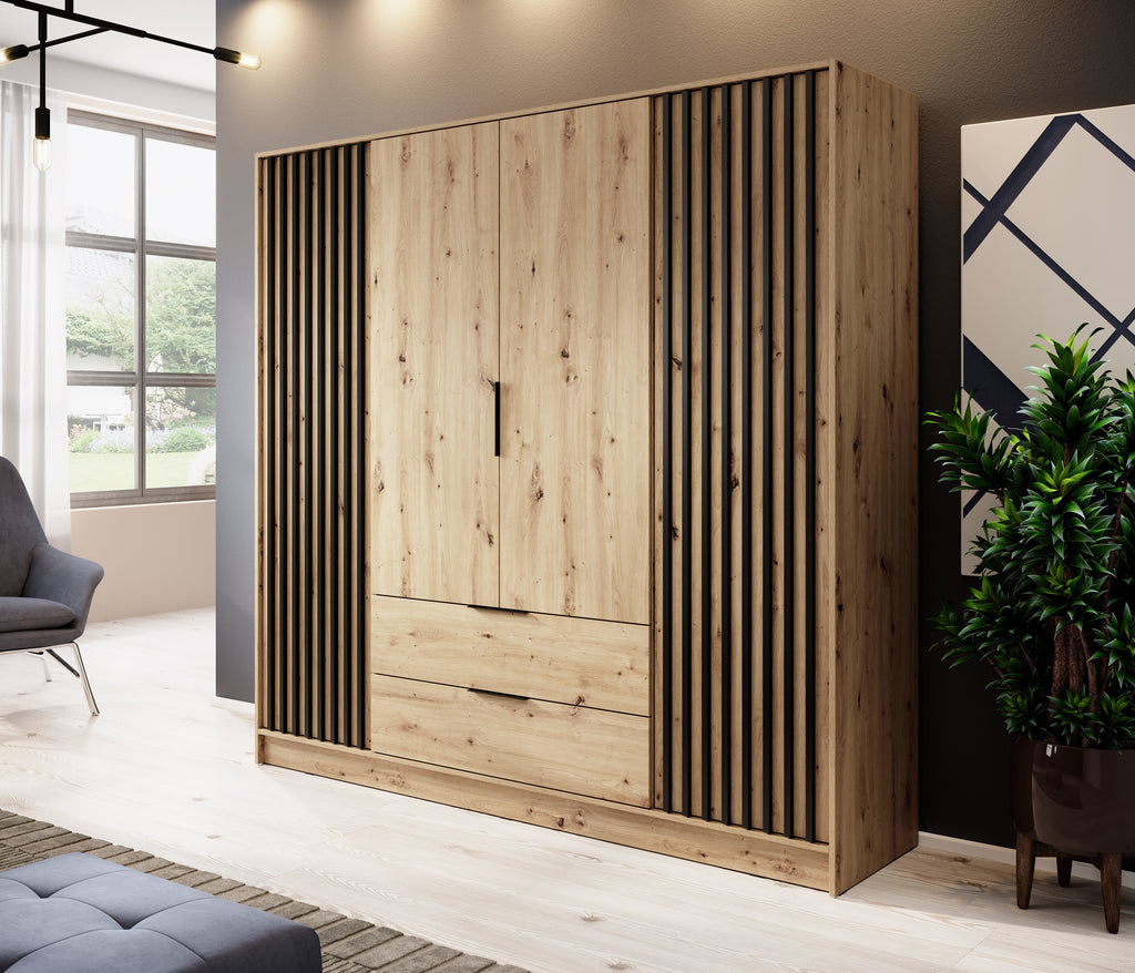 Orla 4 Door Wardrobe W206cm