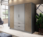 Orla 4 Door Wardrobe W206cm
