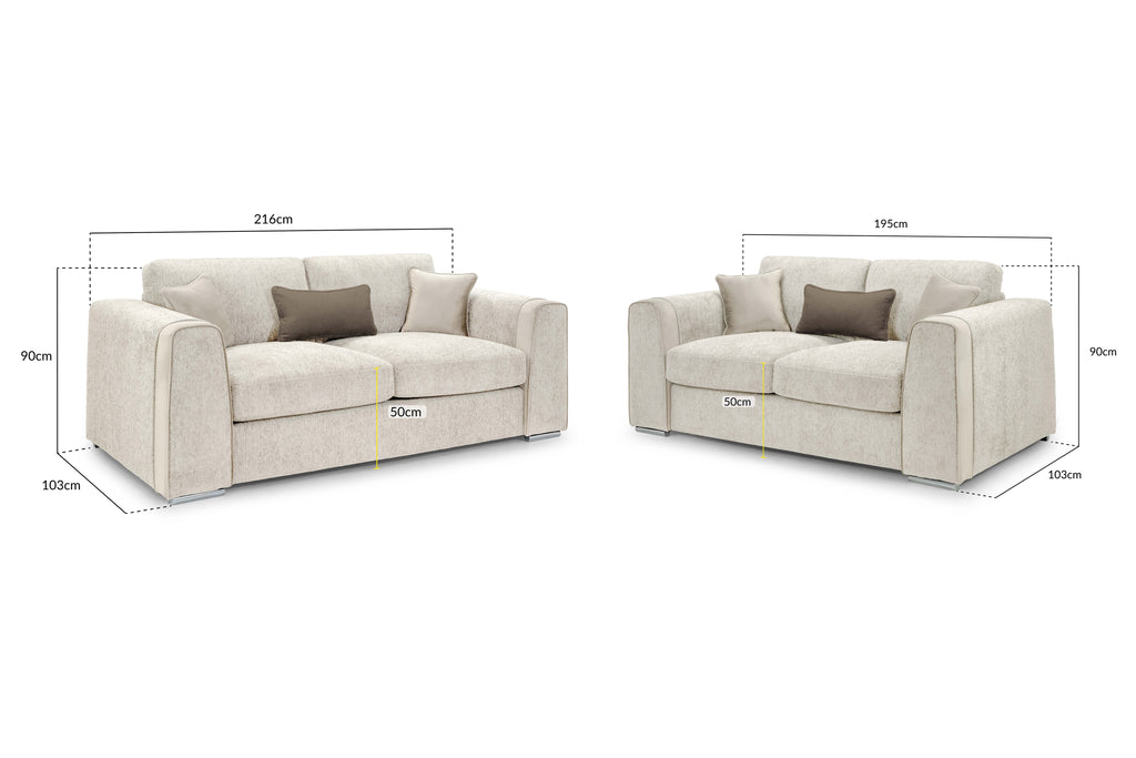 Naples Sofa Set 3+2