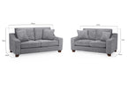 Nebraska Sofa Set 3+2