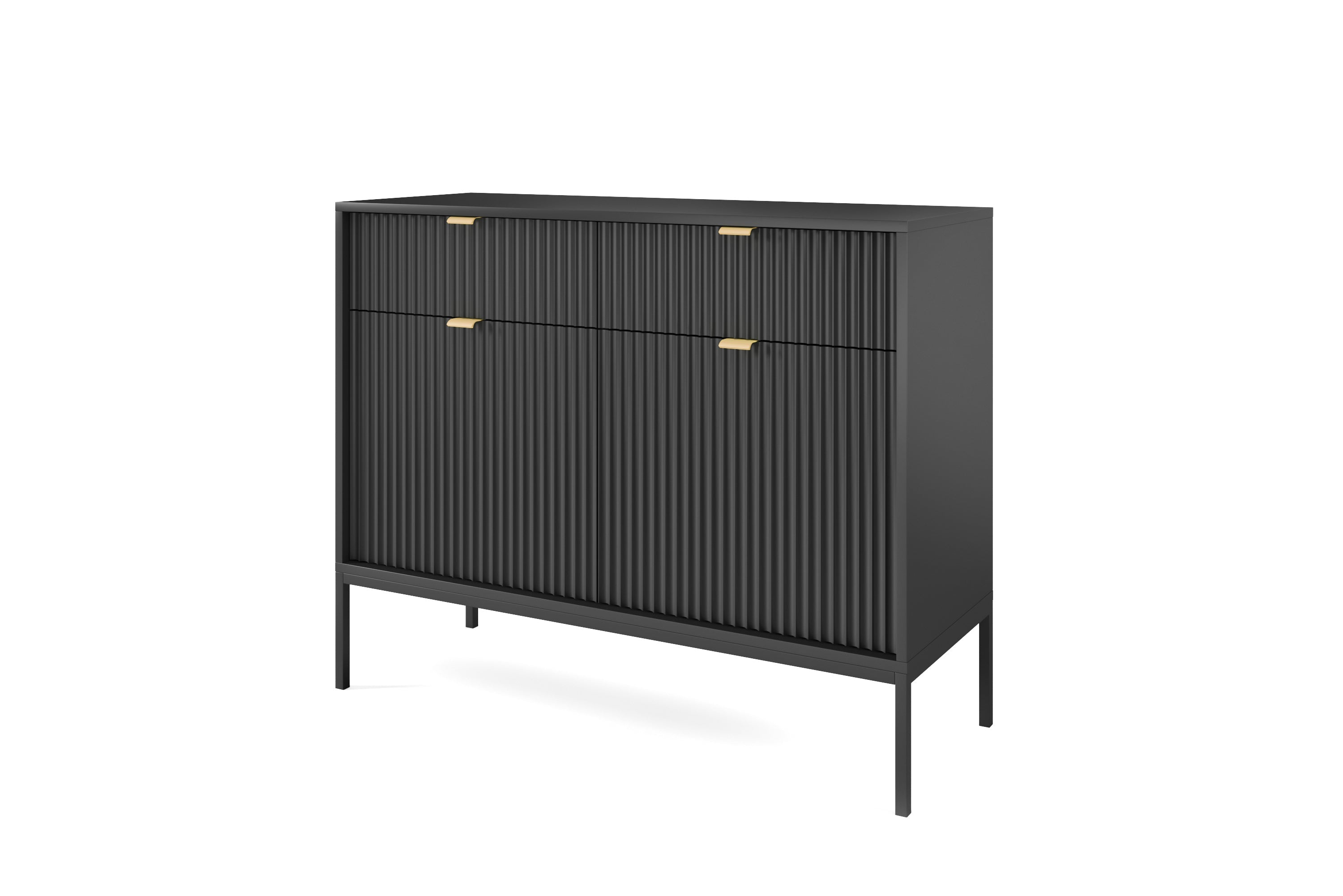 Ridge 2 Drawer 2 Door Sideboard W104cm