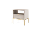 Ridge Bedside Table W54cm