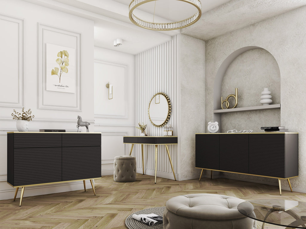 Ola Wave 3 Door Sideboard W160cm