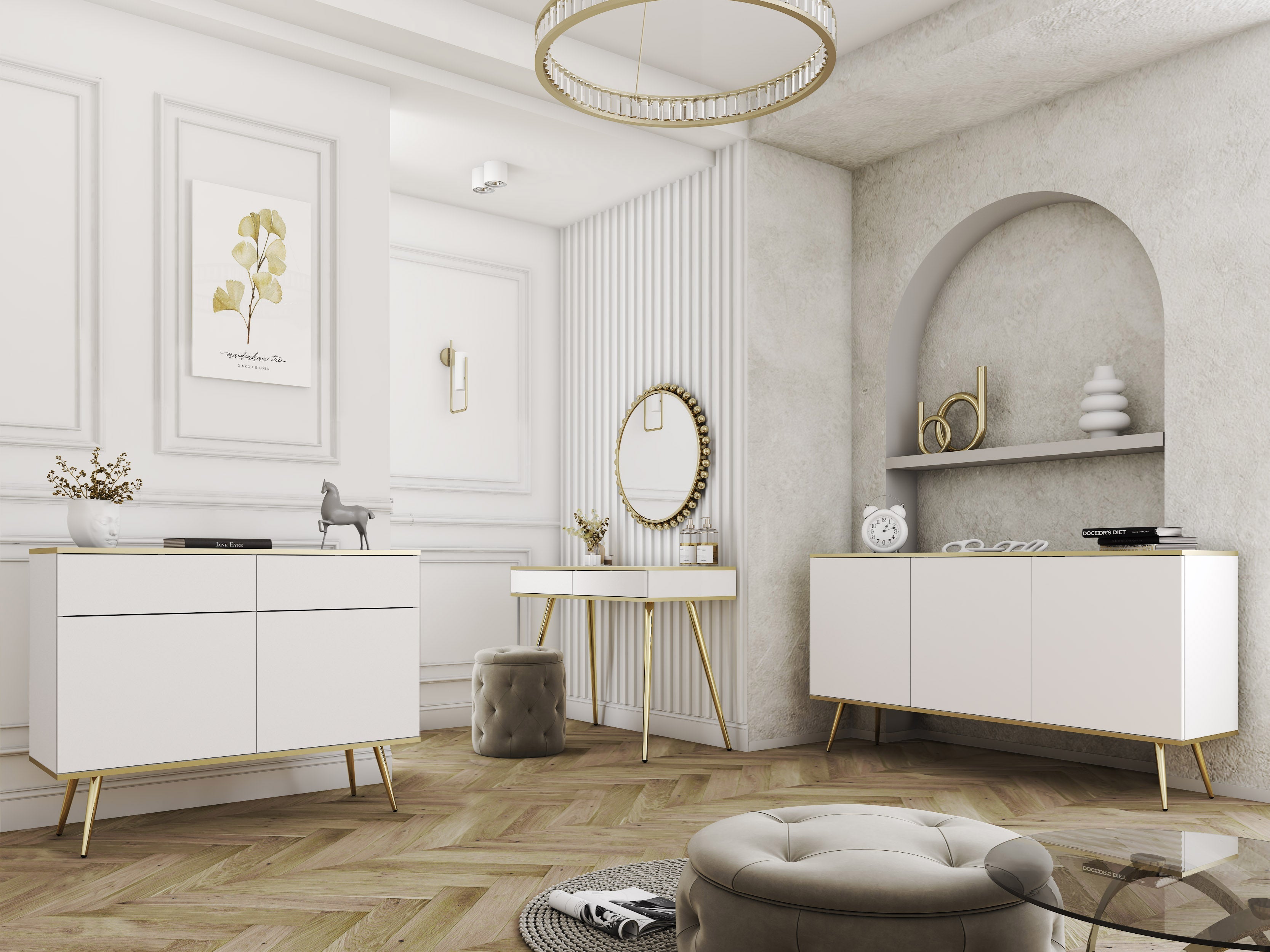 Ola 3 Door Sideboard W160cm