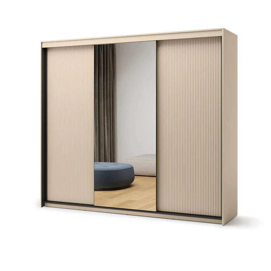 Icon Triple Sliding Door Wardrobe W250cm