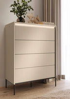 Icon Tall Chest of Drawers W93cm