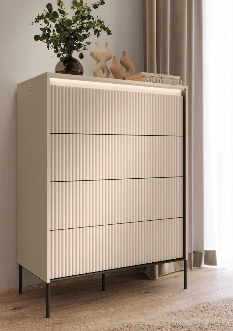 Icon Tall Chest of Drawers W93cm
