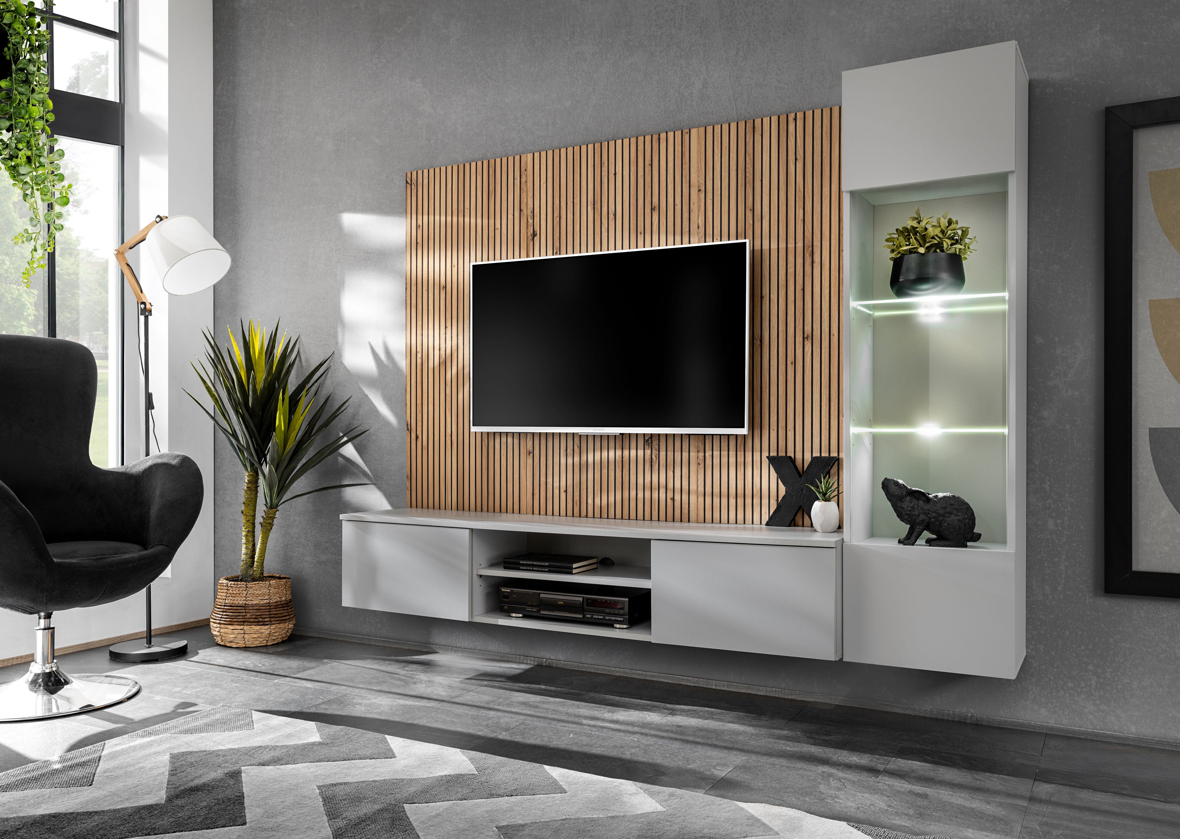 Vivi Media Wall Unit W200cm