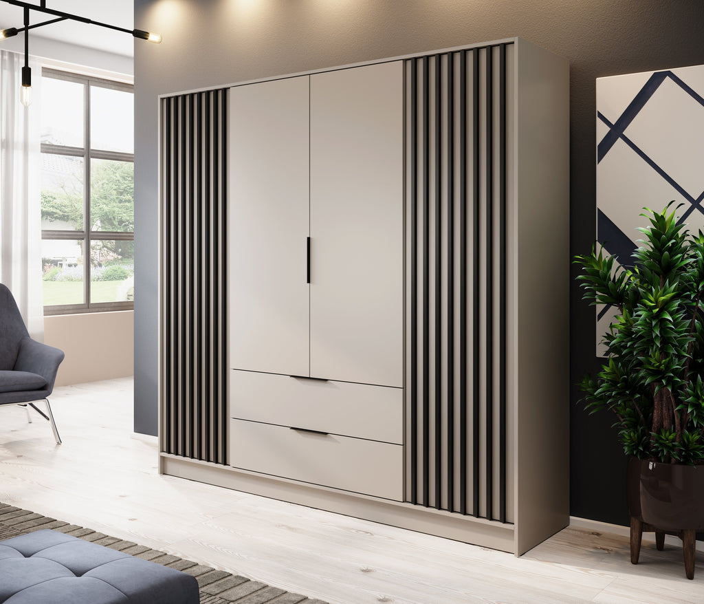 Orla 4 Door Wardrobe W206cm