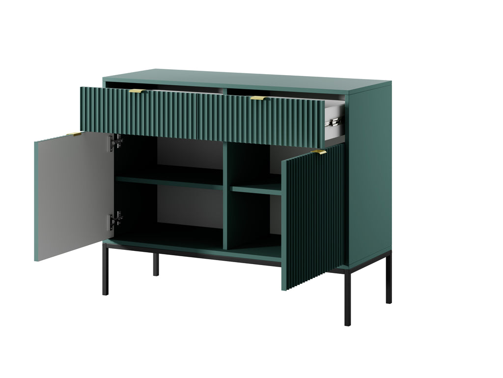 Ridge 2 Drawer 2 Door Sideboard W104cm