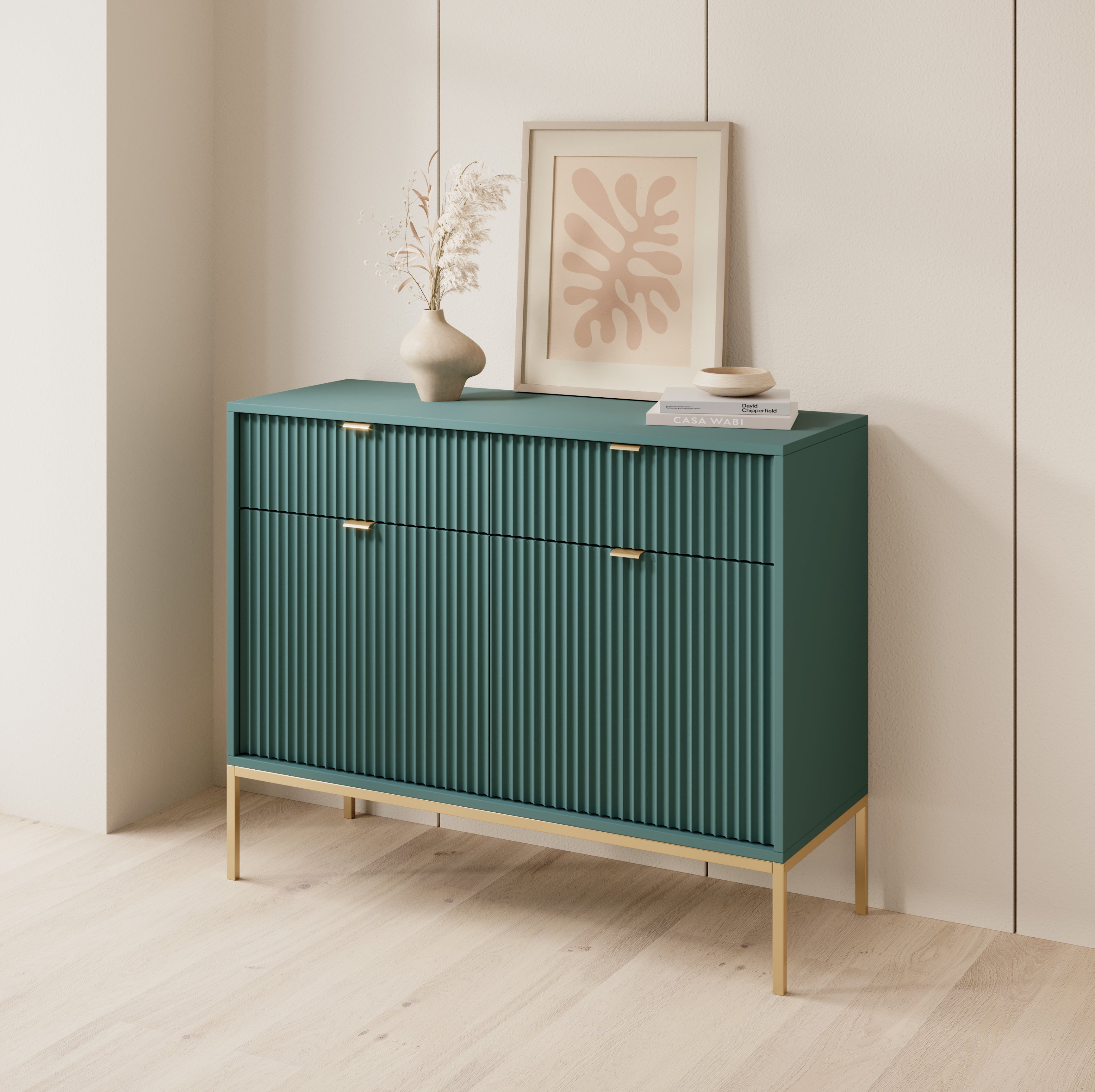 Ridge 2 Drawer 2 Door Sideboard W104cm