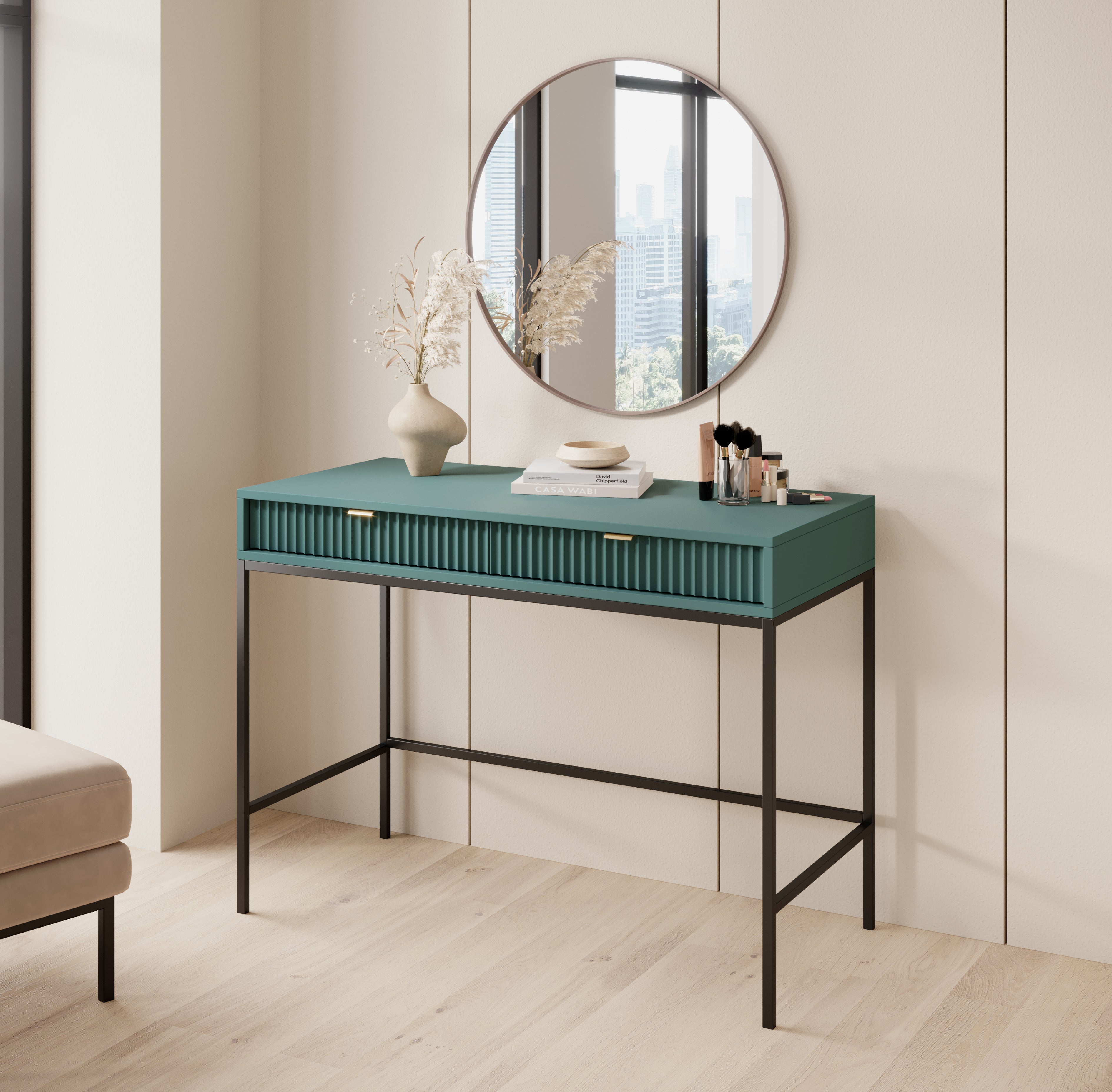 Ridge Dressing Table/Console Table/Desk W104cm