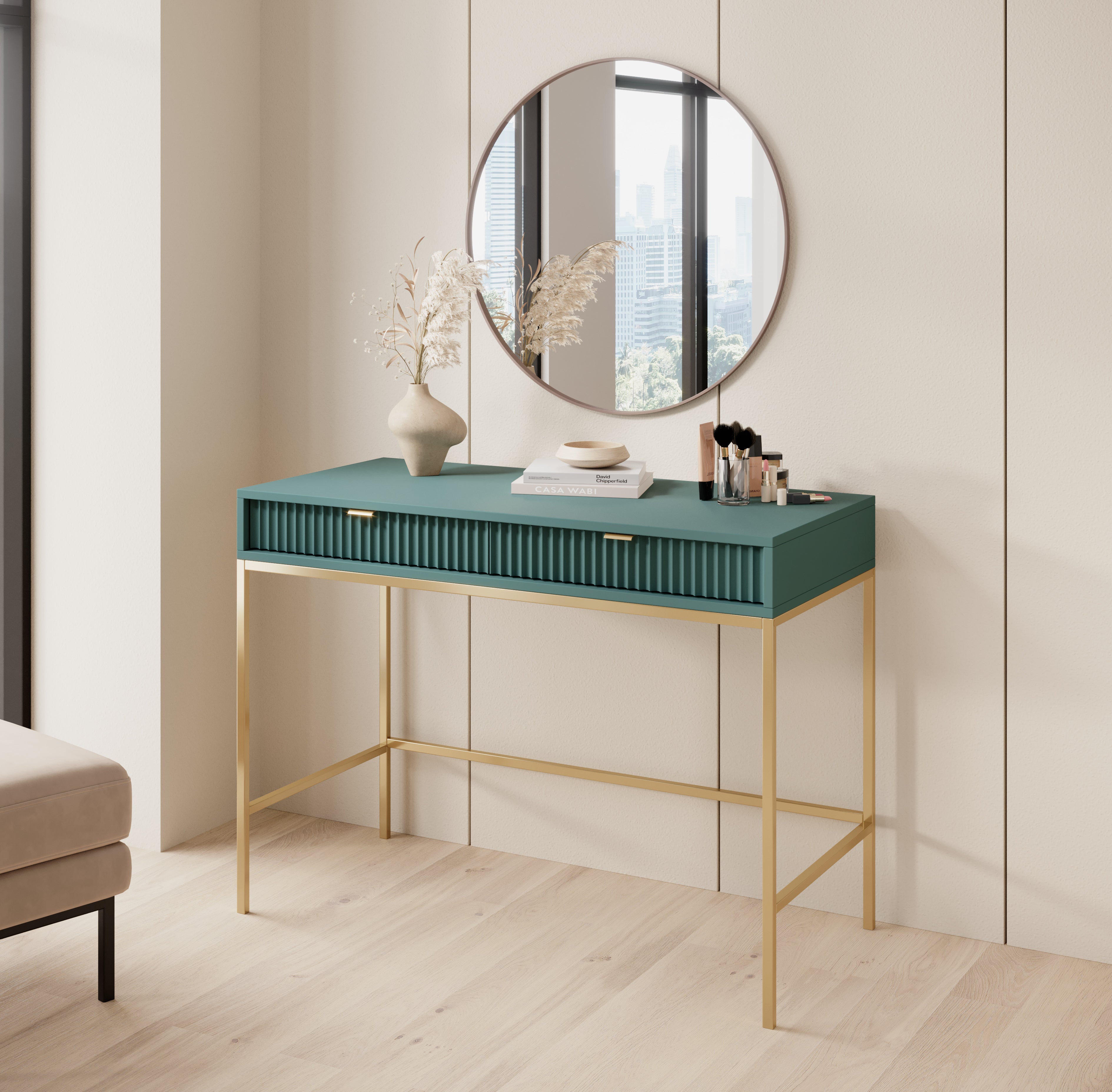 Ridge Dressing Table/Console Table/Desk W104cm