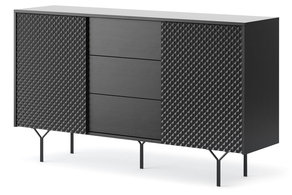 Crow 2 Door 3 Drawers Sideboard W144cm