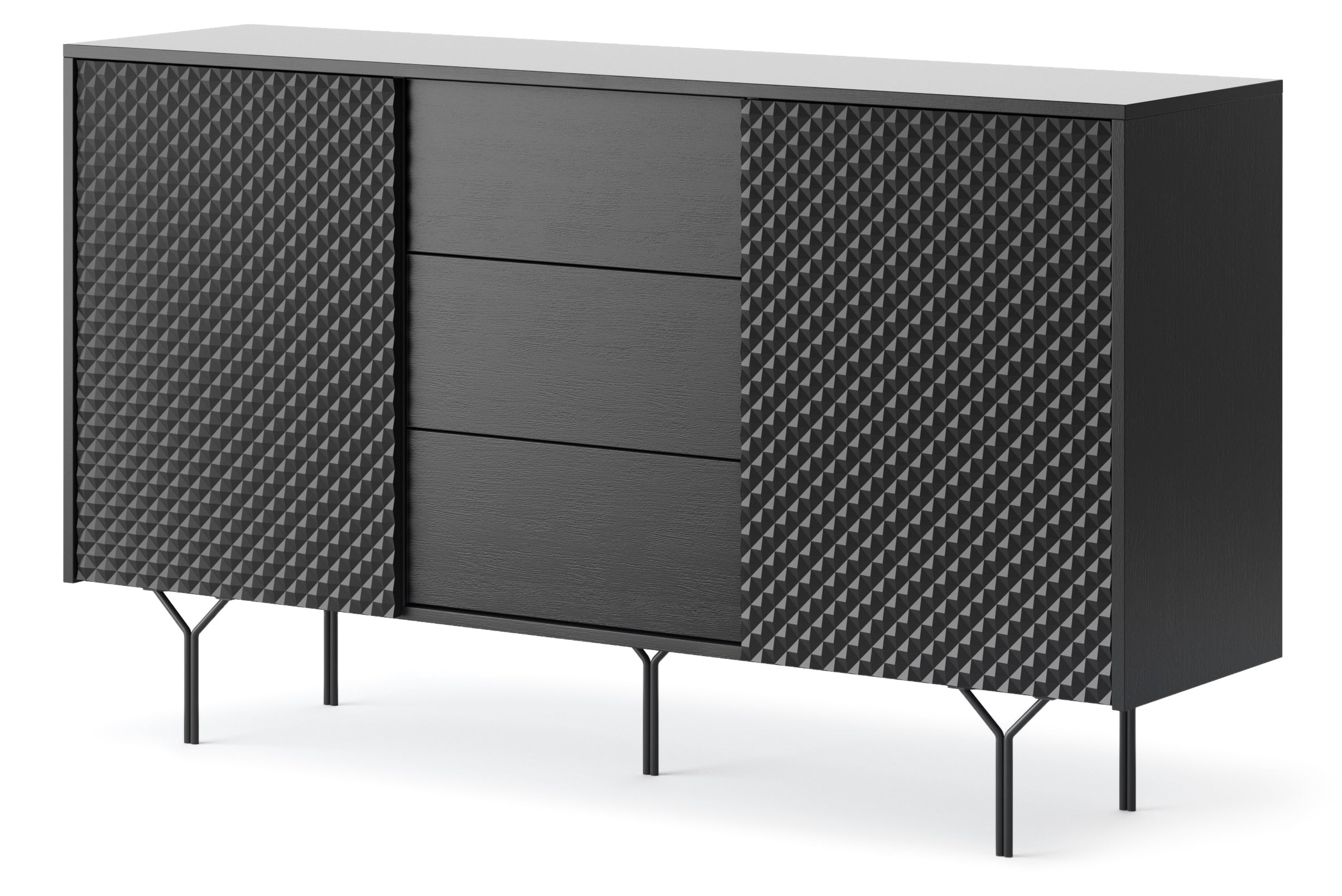 Crow 2 Door 3 Drawers Sideboard W144cm