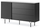Crow 1 Door 3 Drawers Sideboard W144cm