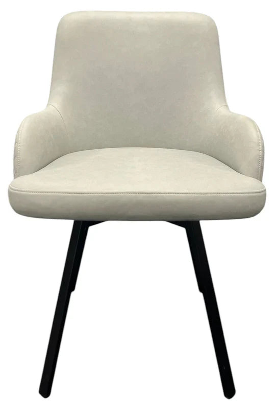 Rosie Swivel Chair [Fabric or Faux Leather]