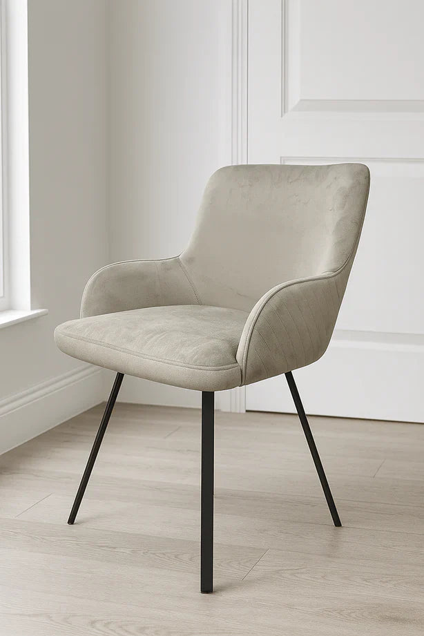 Rosie Swivel Chair [Fabric or Faux Leather]