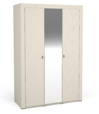 Mikado Triple Door Wardrobe with Mirror W137cm