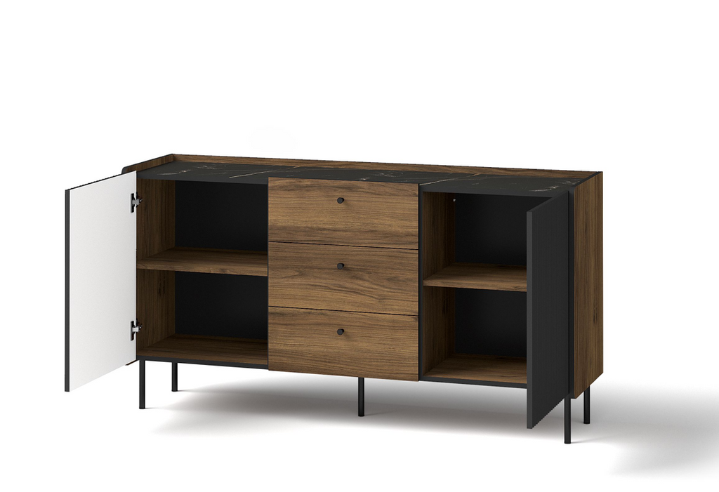 Lara 2 Door 3 Drawer Sideboard W150cm