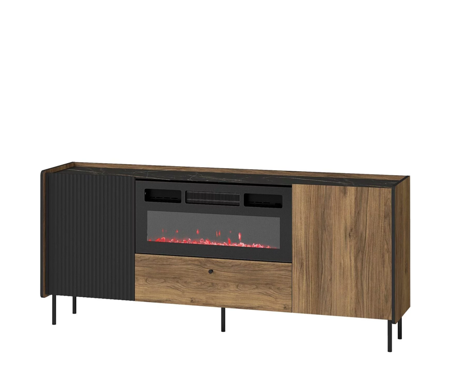 Lara Sideboard with Fireplace W180cm