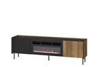 Lara TV Cabinet with Fireplace W180cm