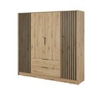 Orla 4 Door Wardrobe W206cm