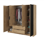 Orla 4 Door Wardrobe W206cm