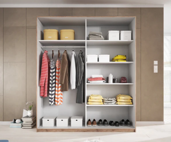 Venus Sliding Door Wardrobe W200-270cm