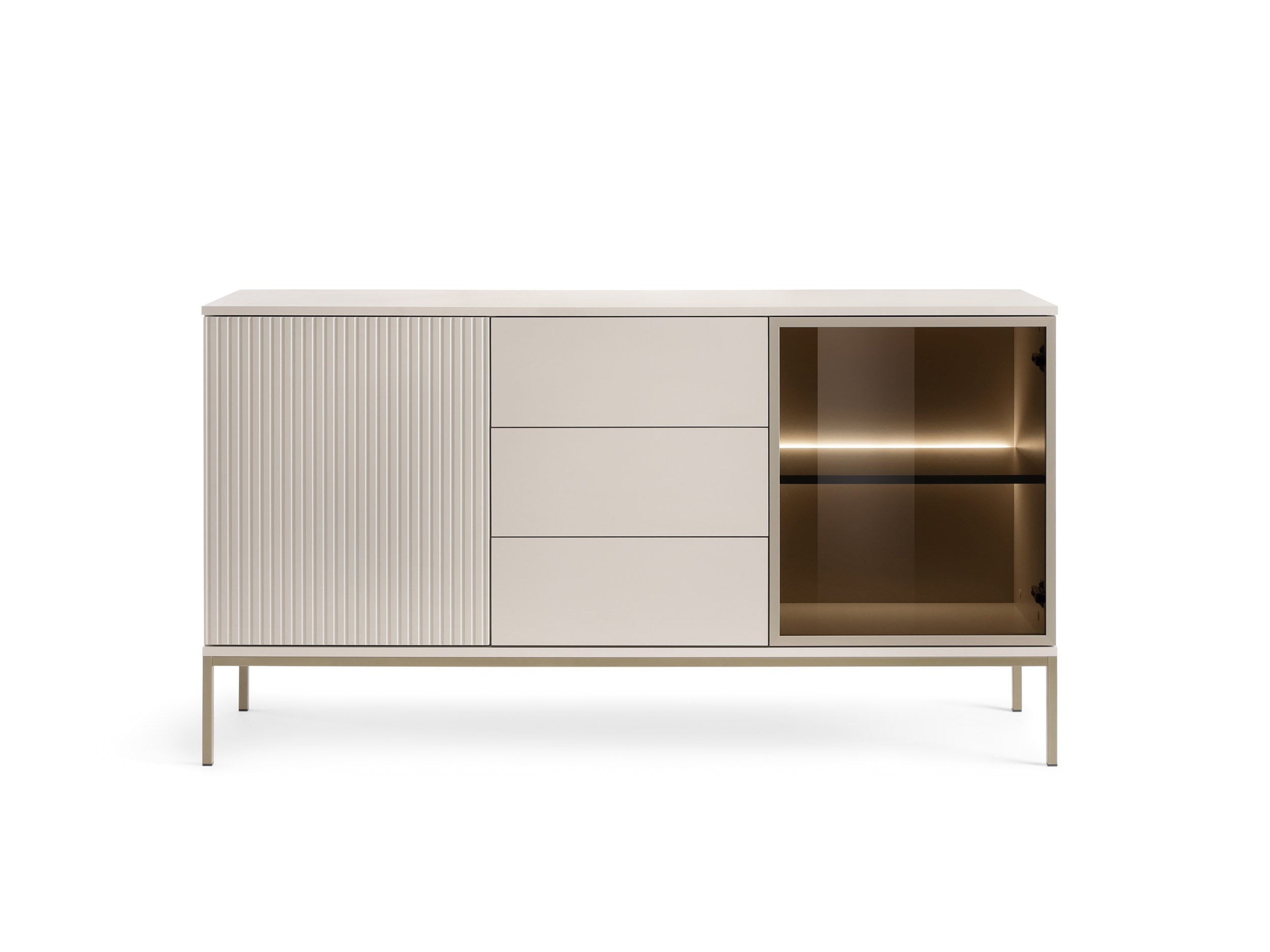Tina Sideboard with Drawers W154cm