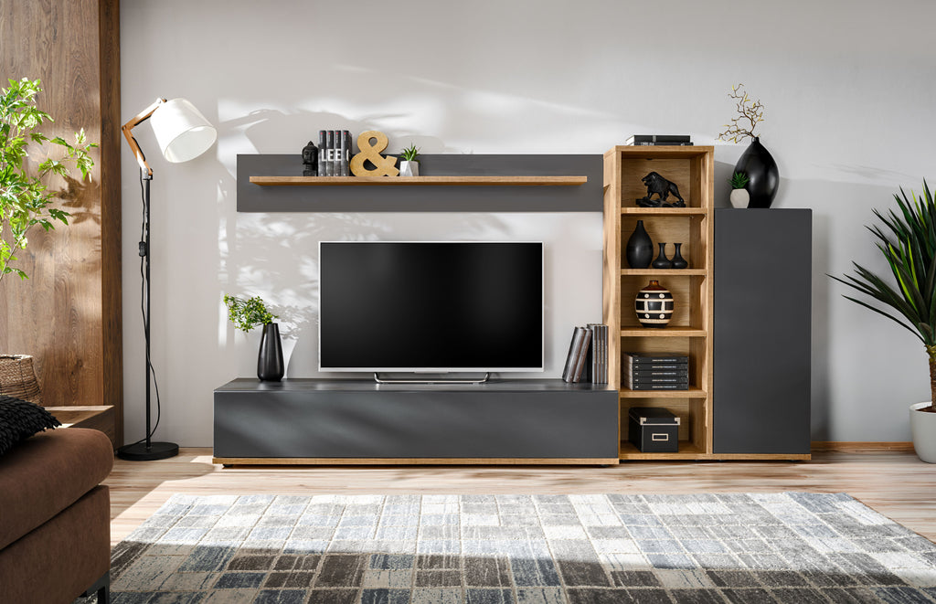 Robin III Media Wall Unit W240cm