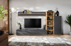 Robin III Media Wall Unit W240cm
