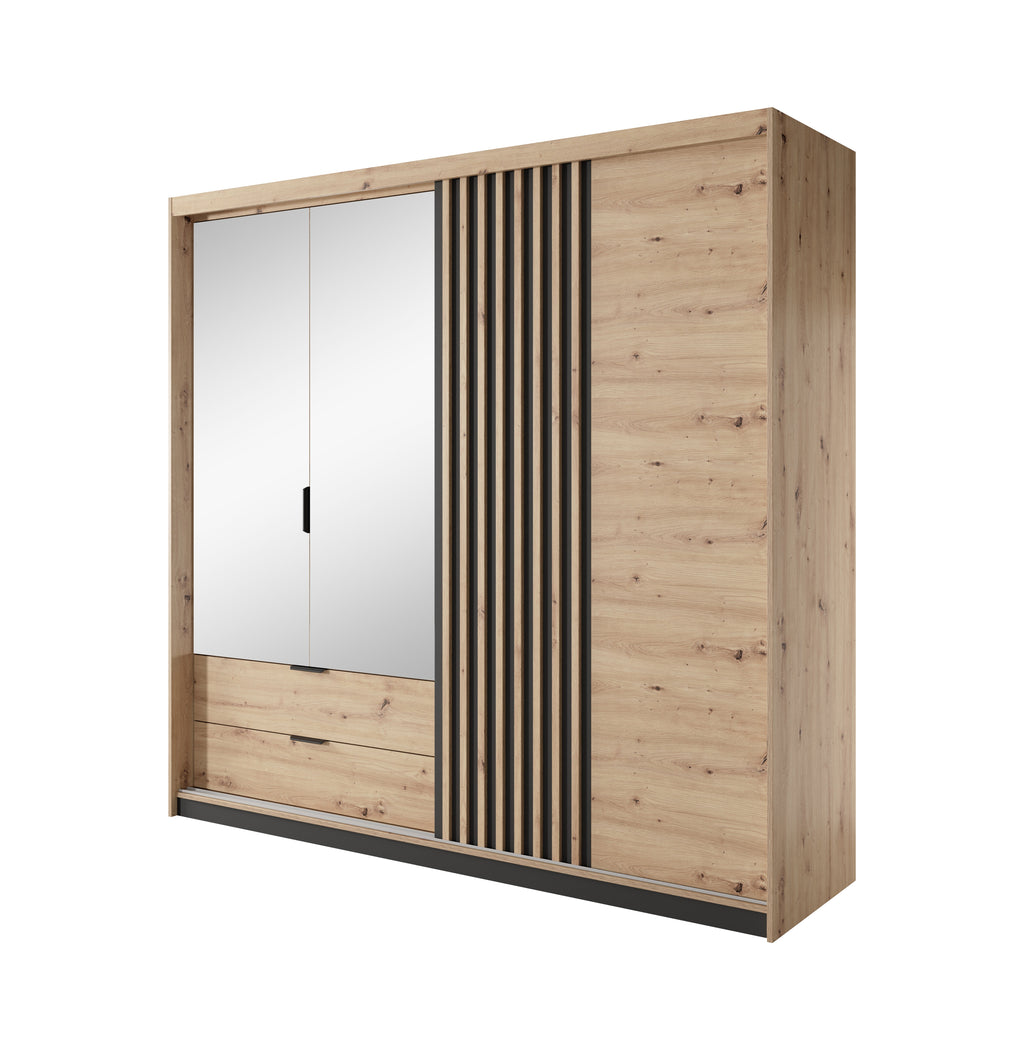 Aliste 4 Door Wardrobe W220cm