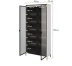 Icon Tall Display Cabinet W92cm