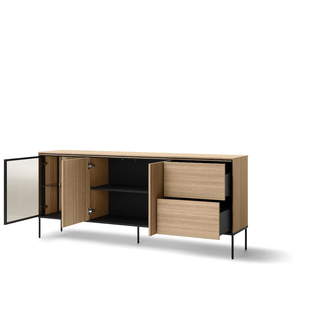 Veya Display Sideboard Cabinet Long W201cm
