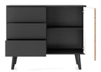 Lily 1 Door 3 Drawer Sideboard W104cm